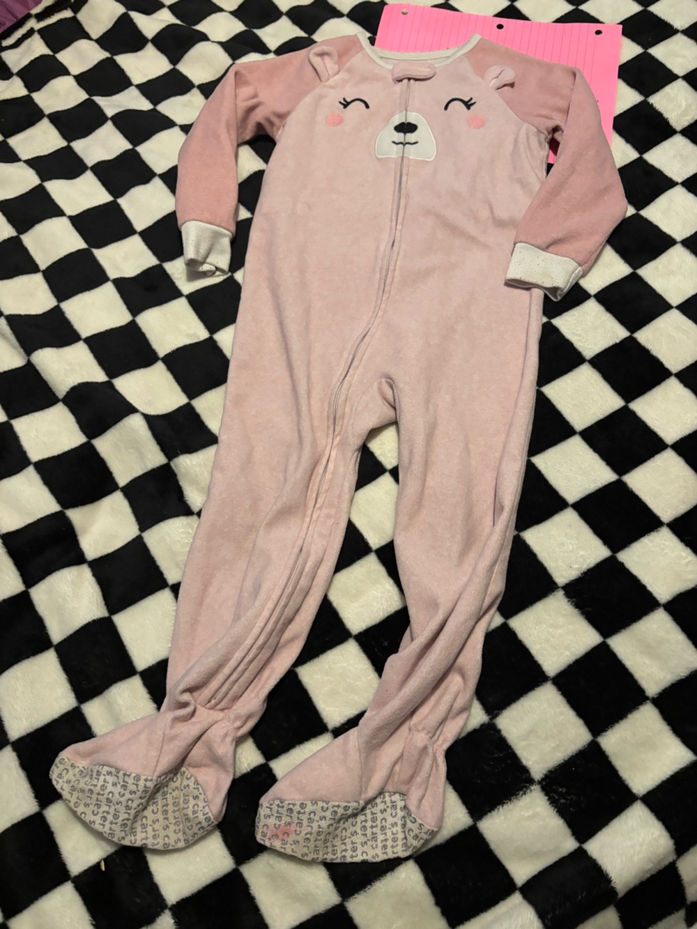 3T Pink Bear sleeper